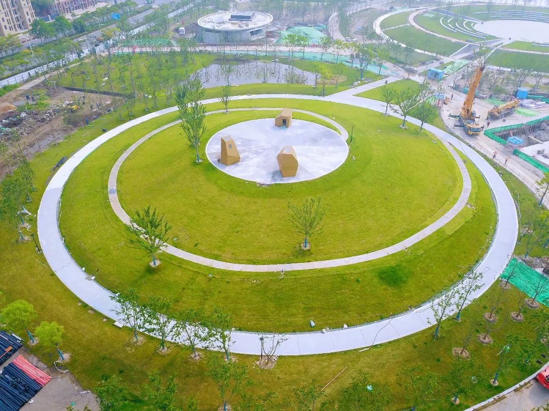 "会呼吸的星空之境"!中建集团打造上海最大海绵公园