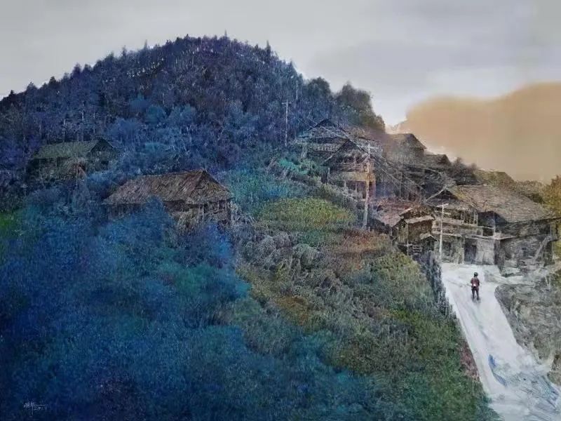 画家王明华和他的"大塘小画家"