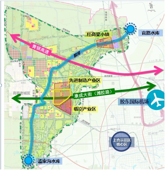 潍坊机场位置图片