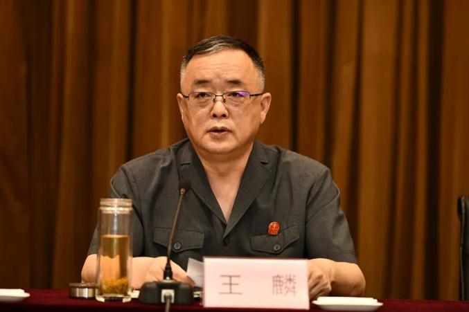 陕西高院党组副书记,副院长,队伍教育整顿领导小组第一副组长王麟主持