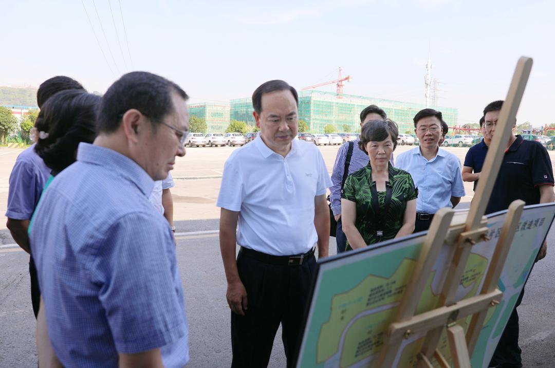 唐川调研环山公园建设工作