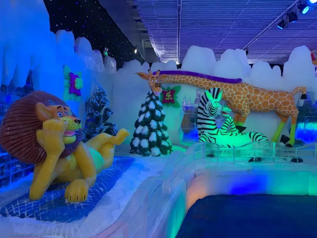冰雪世界小老虎打卡金宝乐园