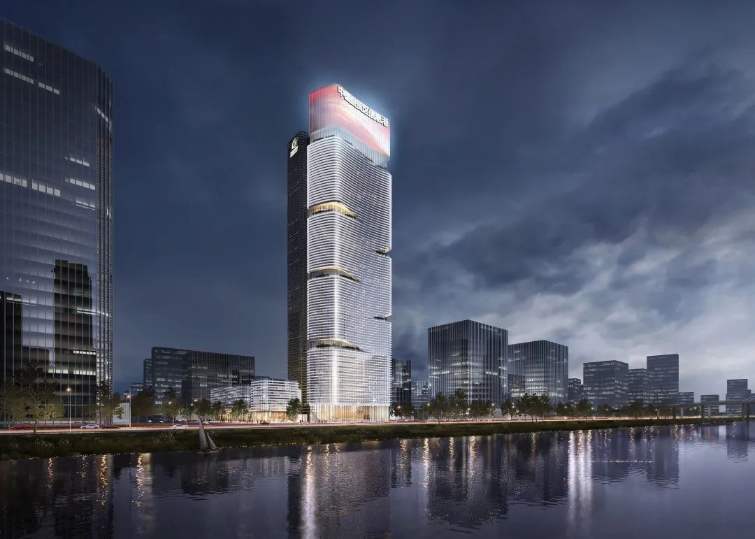 开工珠海市委书记郭永航为中建八局珠海华润置地广场项目按下启动键