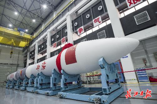"武汉造"火箭"新洲号"出征,下月在酒泉择机发射