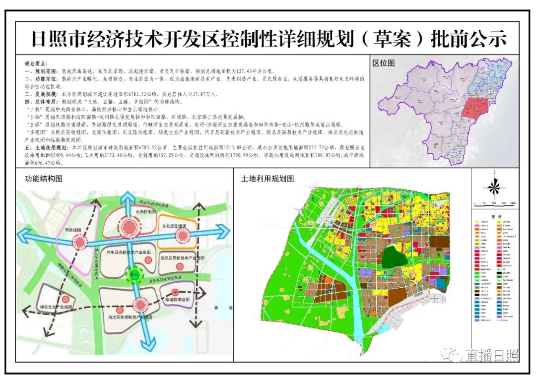 日照开发区最新规划图图片