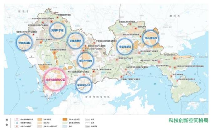 图片源自：《深圳市国土空间总体规划（2020-2035年）》（草案）
