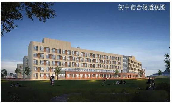 安丘一学校要建新校区效果图超惊艳位置在