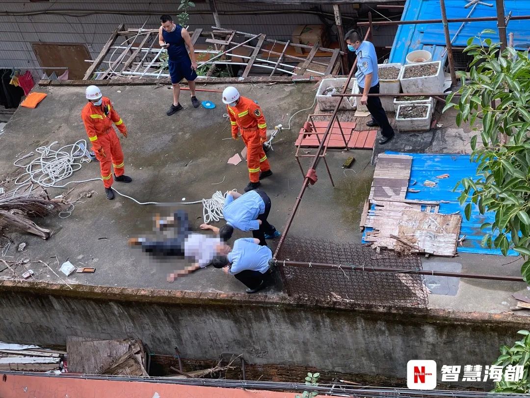 事发福州,男子楼顶身亡!
