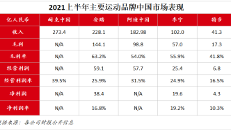 上半年營收超阿迪，相當于2.2個李寧，安踏憑什么？