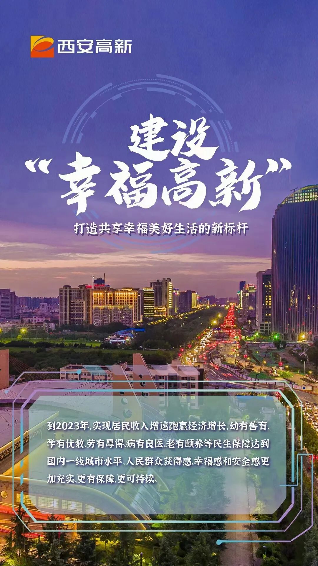 三新三高扬龙头四个高新擎宏图四创造幸福