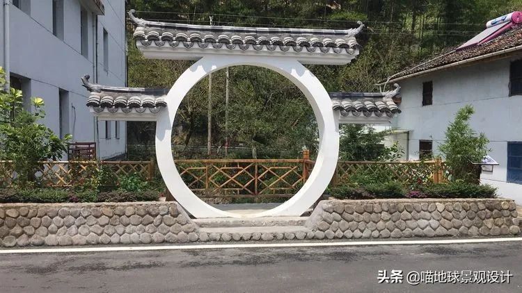 美丽乡村创意景墙围墙设计土的很有味道