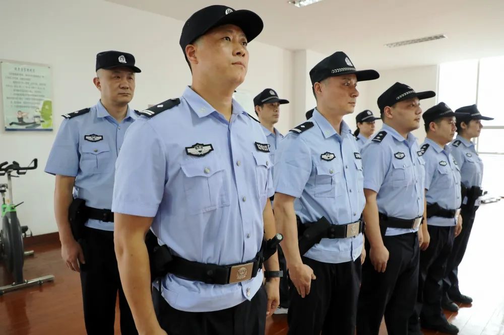 法警风采丨夏练三伏训练正当时