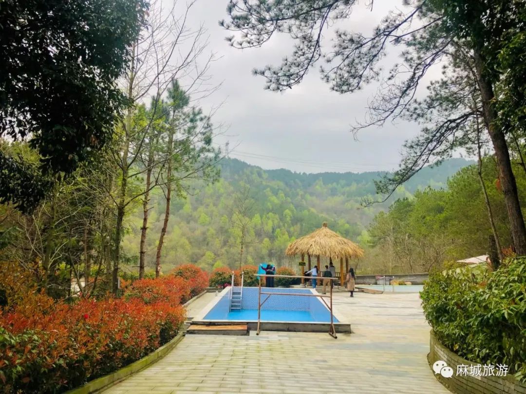 新景点首宣旭日山庄的林间野趣泡温泉打板栗溯清溪