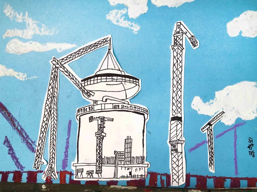 小小美术家眼中的核工业梵高撞费米主题画展作品选登一