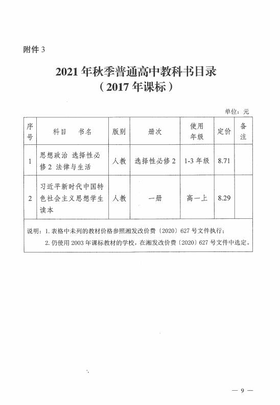 最新！常德今秋中小学收费标准出炉！