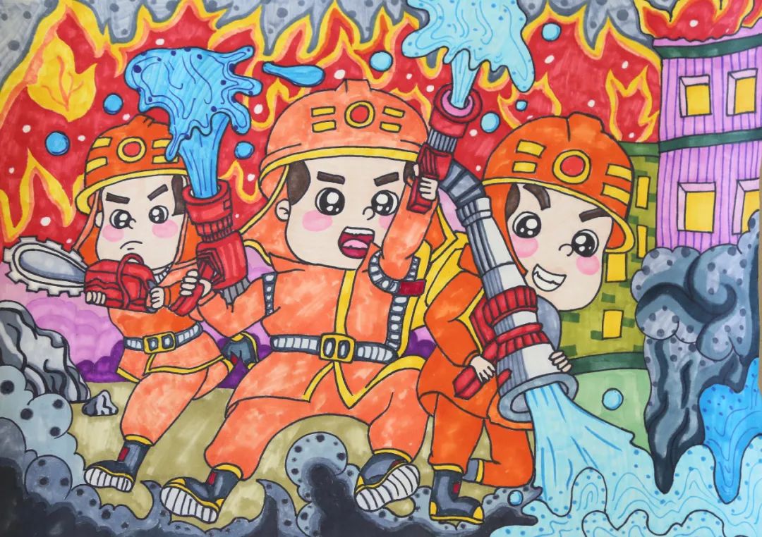 同安区举办2021年度小小消防员儿童绘画作文大赛