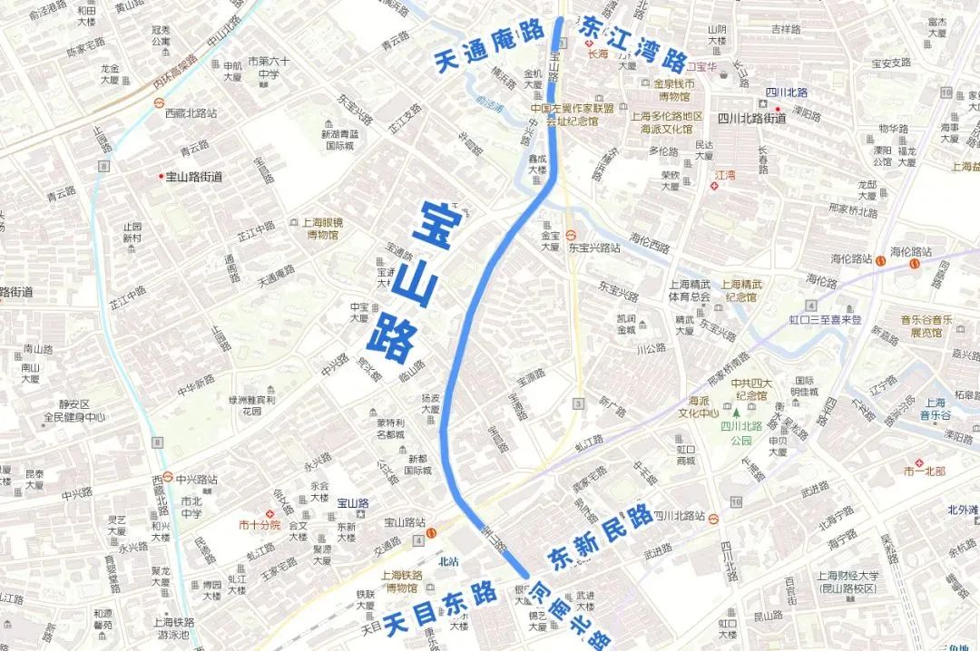 宝山路属于哪个区(宝山路属于哪个区域)