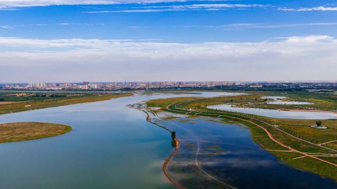 【冀在心上的小幸福】大美藁城·靓丽一景丨藁城区:夏日滹沱河 风景