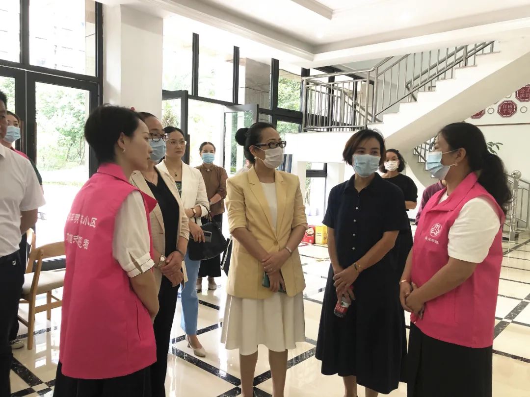 温州市妇联主席吴晓娟一行来乐开展我为妇女办实事蹲点调研