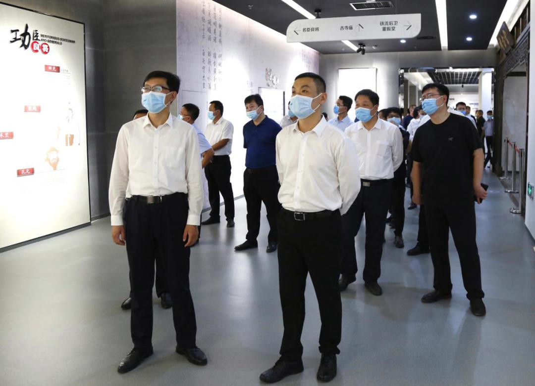 邱县考察团到新河县考察学习