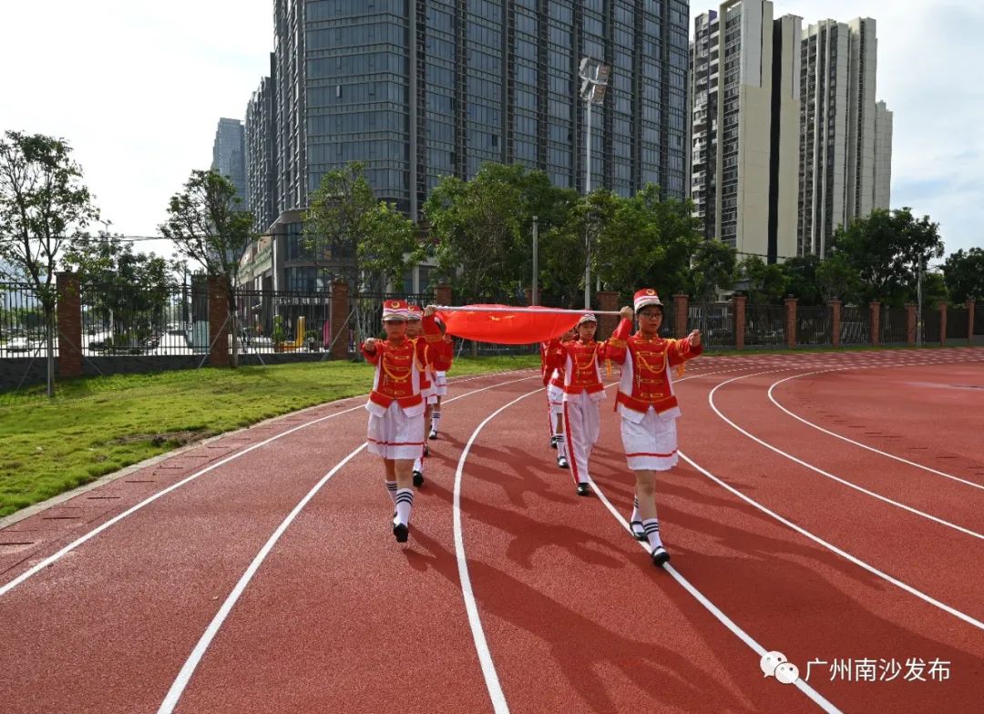 南沙区滨海实验学校开学典礼_广州市南沙区幼儿园_南沙区新学校开学