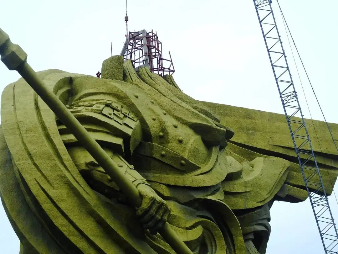 违建全球最大关公像17亿建成再花155亿搬移