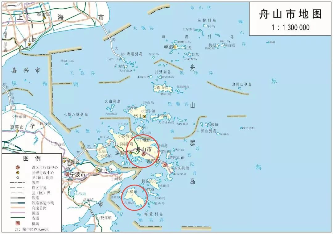 六横岛地图图片