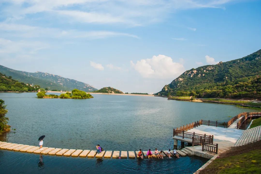 辖区拥有新罗人遗址,仙人屋,金刚石,子午亭,保驾山,唐王湖,抗日石刻群