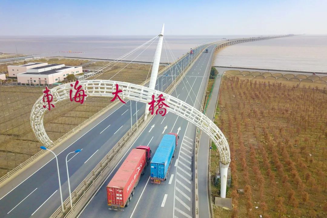 上海东海大桥多长图片