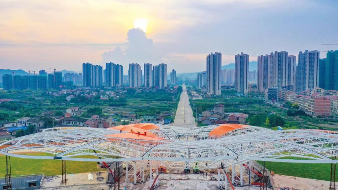 浏阳这个地标建筑即将落成!一大波美图来袭,每张都是壁纸!