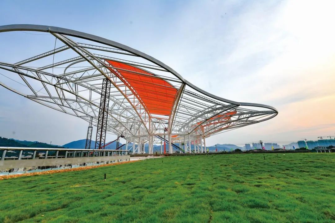 浏阳这个地标建筑即将落成!一大波美图来袭,每张都是壁纸!