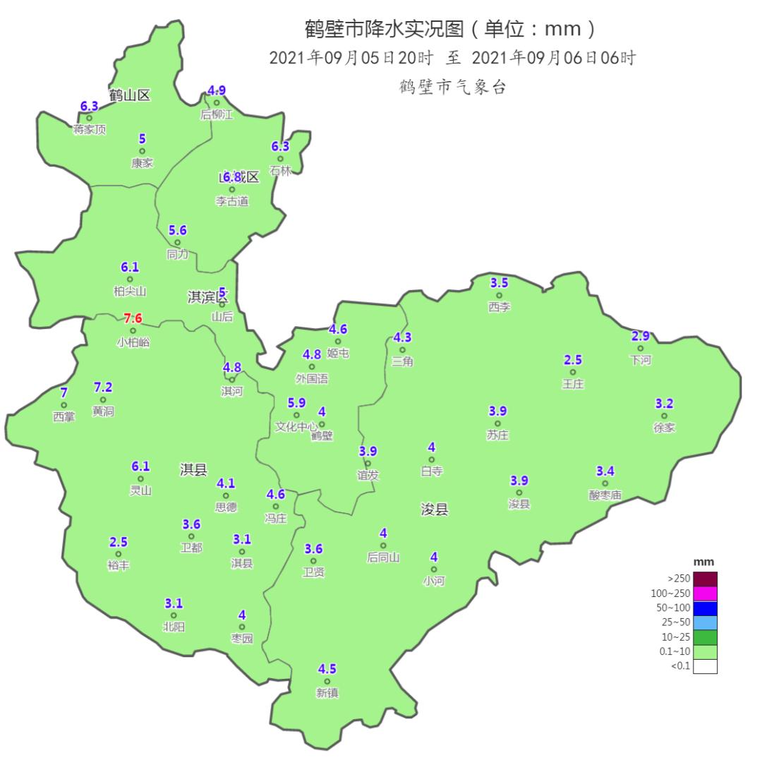 鹤壁地区地图图片