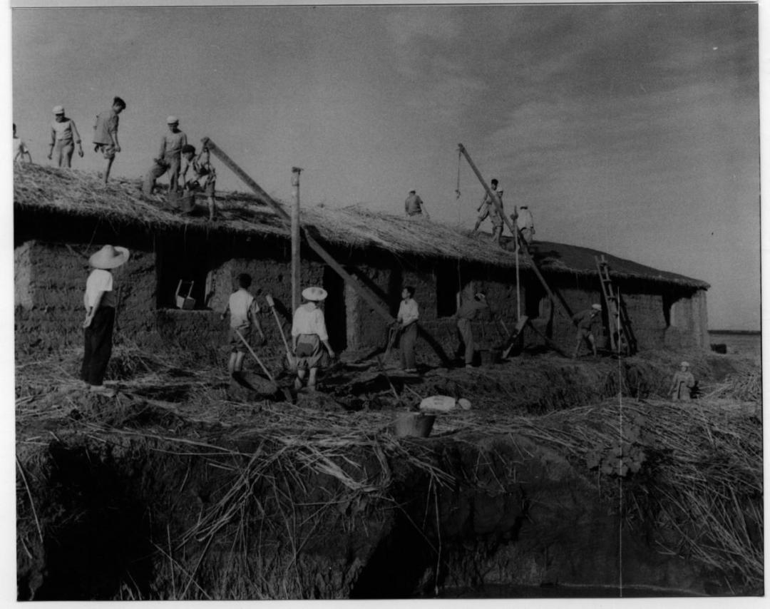 红色印记第74集荒原上的干打垒