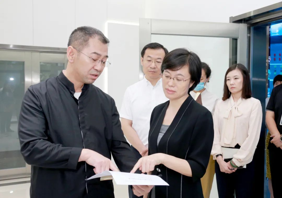赵燕走访调研重点平台建设运行情况