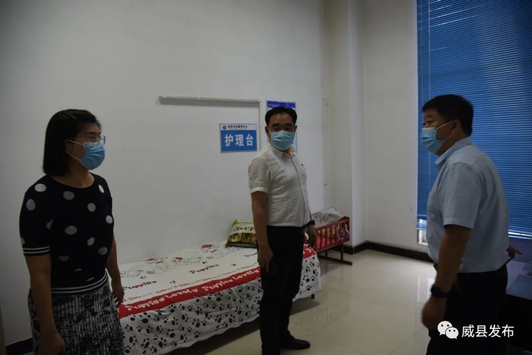 威县县委常委,宣传部长张泽峰督导文明城市创建工作