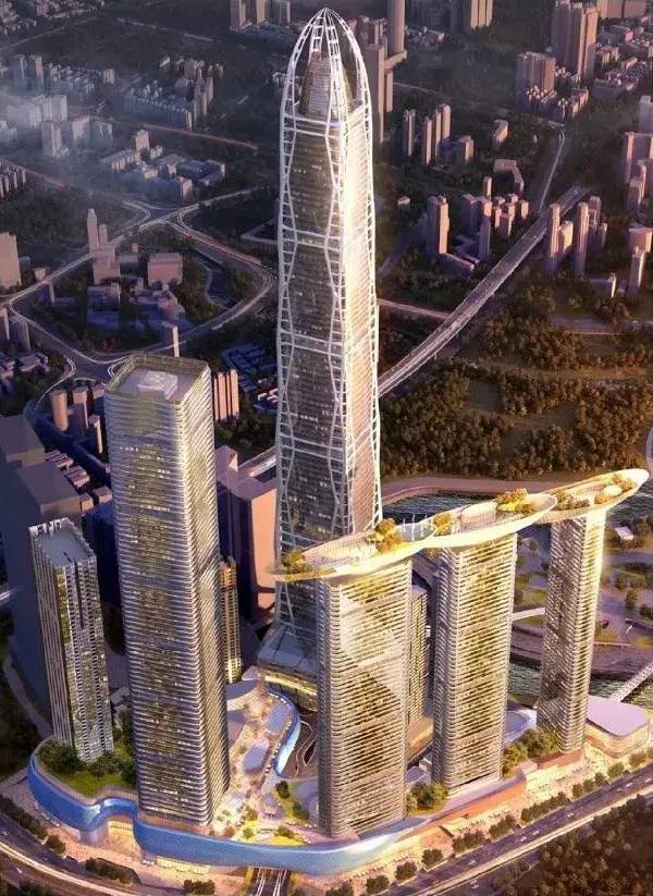 摩天楼 9大项目12栋超高摩天楼：贵阳引领未来西南城市天际线