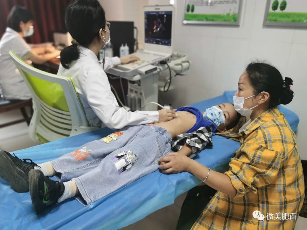 爱心护苗我县开展儿童先天性心脏病免费筛查