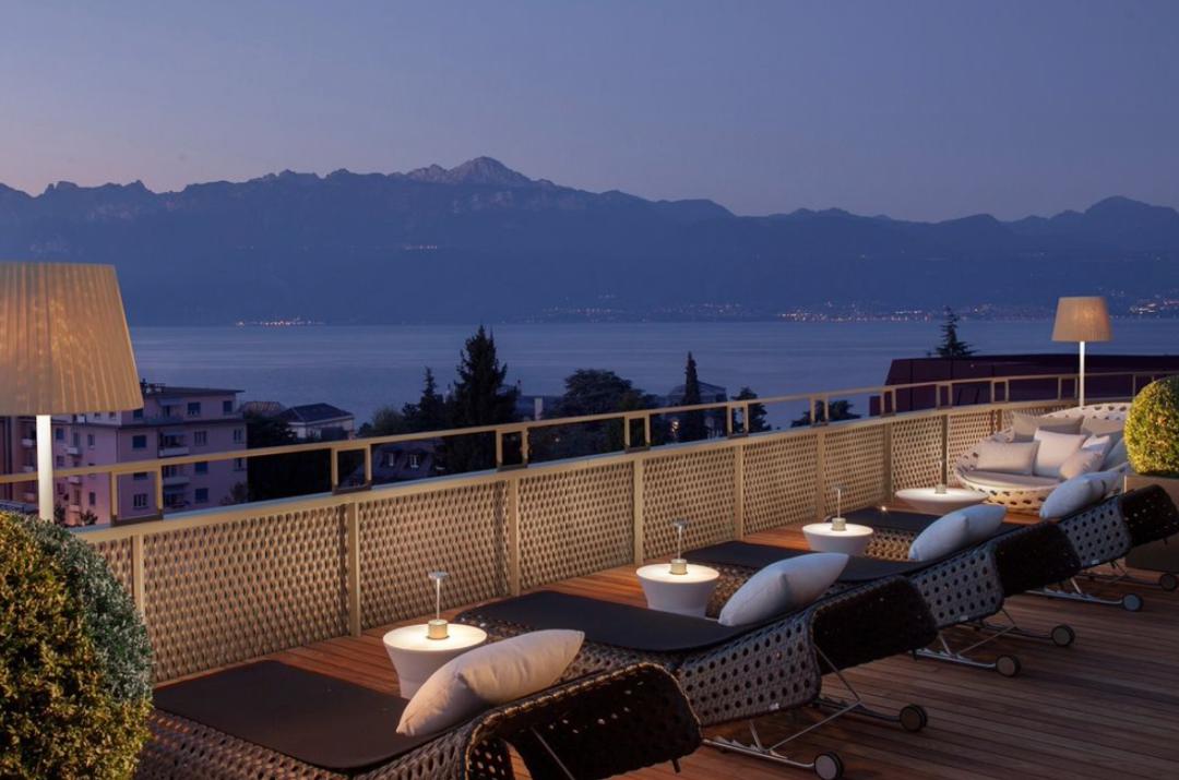 瑞士这些百年酒店让你住在风景里