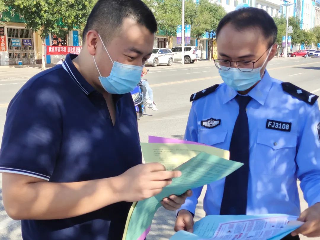 [百日攻坚]刑侦大队:开展"质量月"集中宣传活动