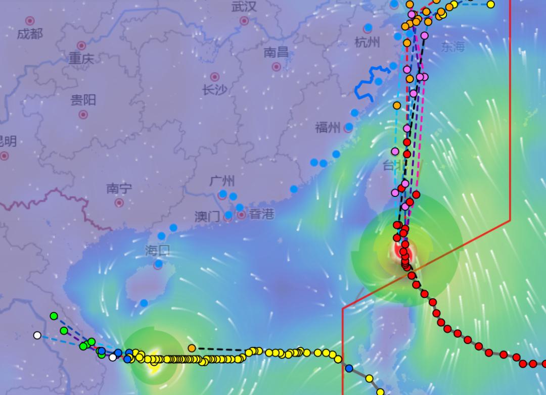 温州台风网络径图图片