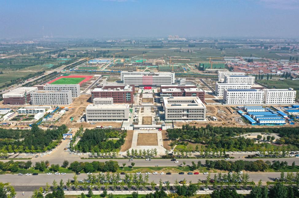 颜值爆表张家口学院明湖校区9月9日正式启用