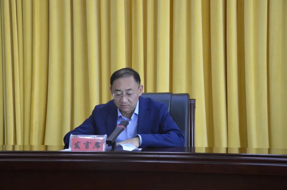 大通县县委副书记王卫平发言