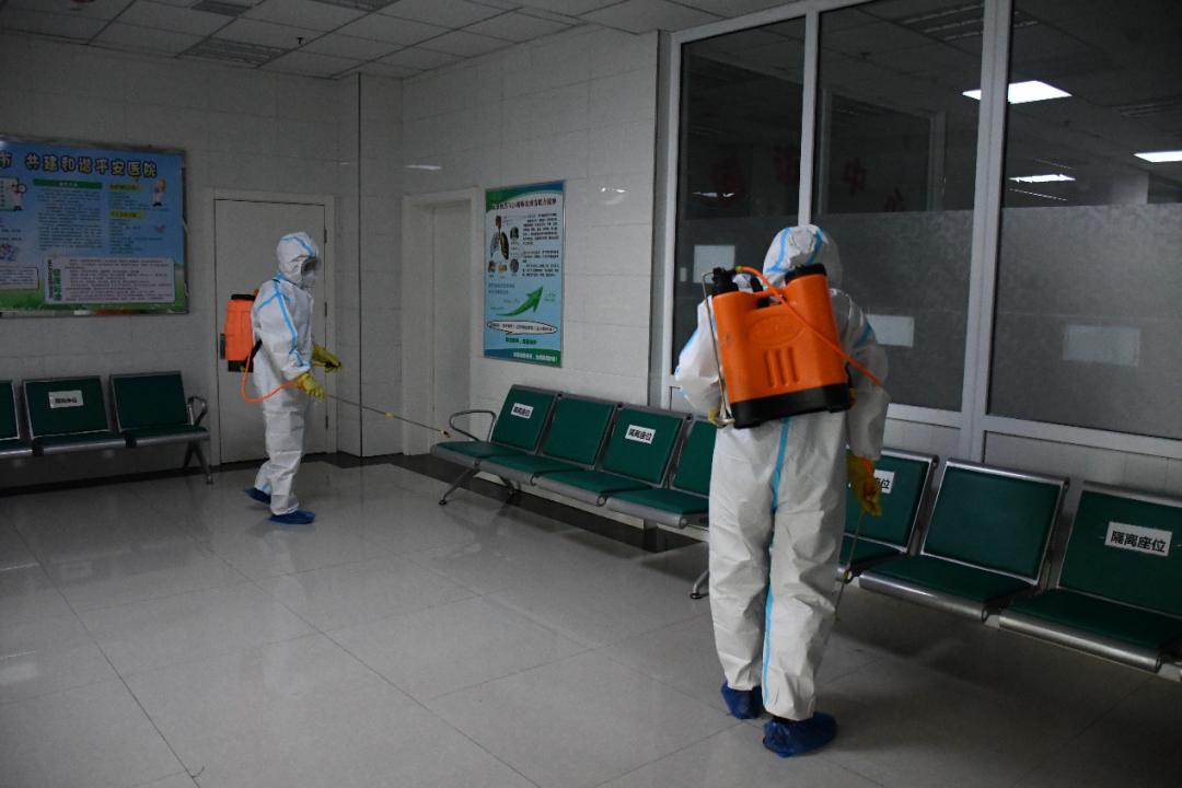 下花园区医院开展新冠肺炎院感防控实景演练