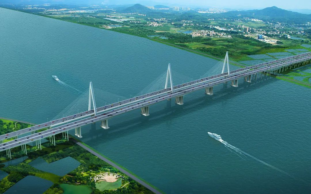 江门西江大桥图片