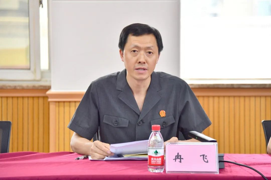 会上,冉飞局长详细讲解了本次专项整治行动的指导思想,目标任务,整治