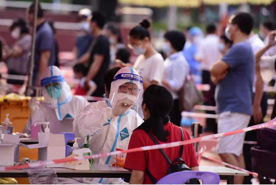 直击海沧全员核酸检测的动人瞬间
