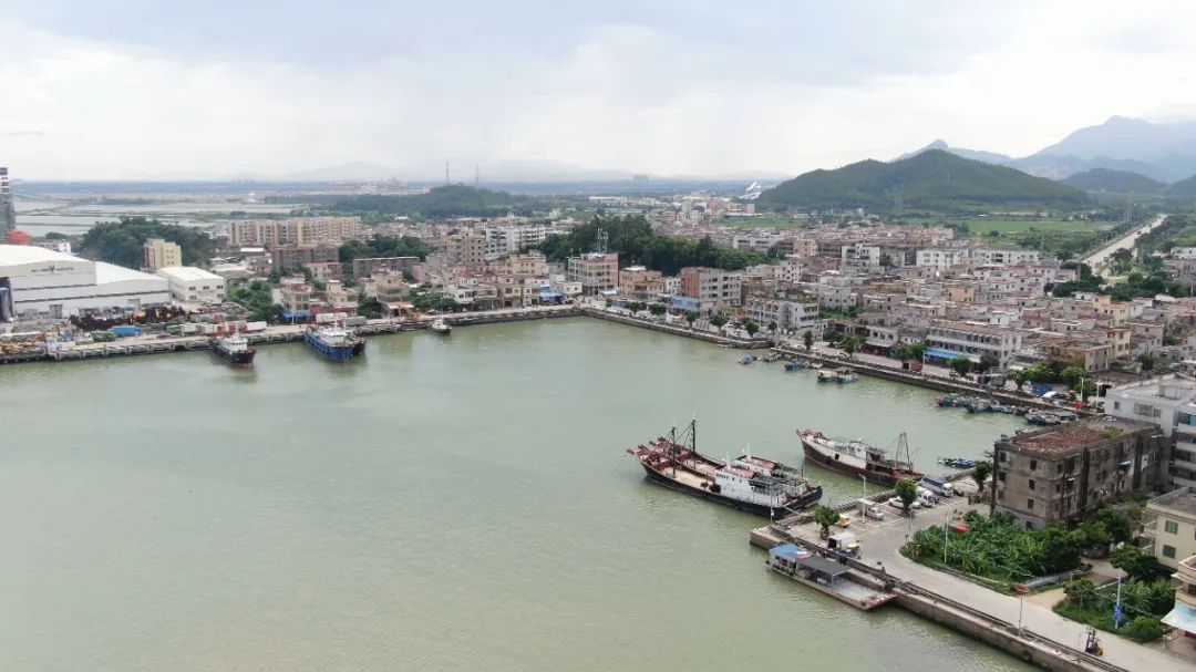 崖门镇渔村振兴项目规划范围从崖南中心路起,至崖南旧渔港海边码头,全