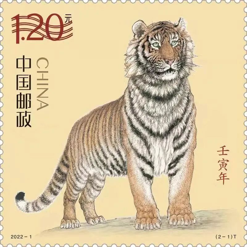 《壬寅年》特种邮票北京开印设计者为冯大中