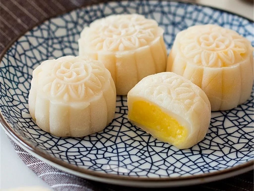 文末送月饼冰皮月饼原来是这么做的