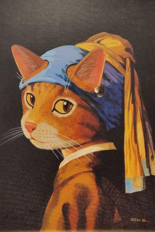look | 从海外火过来的美术馆,61件猫咪名画